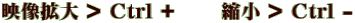 fg > Ctrl + @@k > Ctrl -